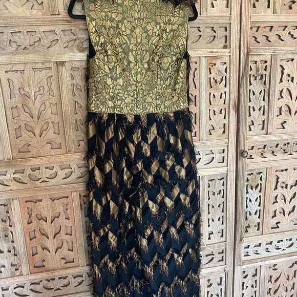 Dolce & Gabbana jumpsuit. Gold and Brown and amazing…side pockets, comfortable - Picture 5 of 10